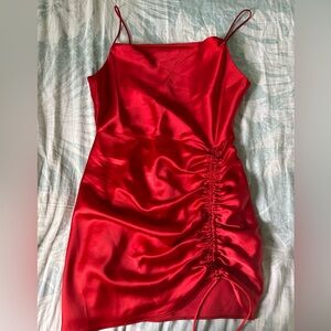 Women’s Zara red straps dress